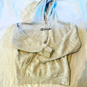 Glossier hoodie, size medium